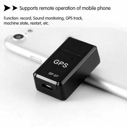Powerful Magnetic GPS Car Tracker GF-07 for Vehicles, Motorcycles, Bikes & Pets - Real-Time GSM/GPRS Locator &Positioning Device