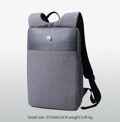 Men's 14/15 Inch Laptop Backpack Slim Casual Computer Backpack Ultra Light Waterproof Bag Suitable for Business