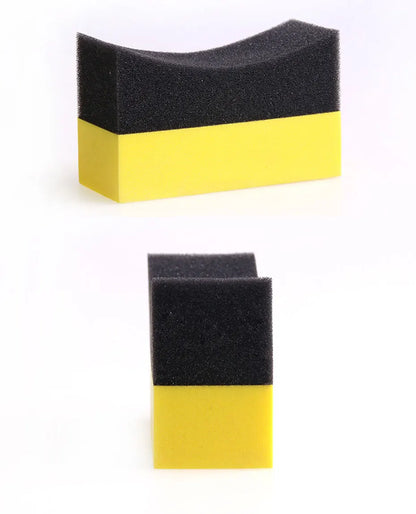 5/10pcs Auto Cleaning Sponge Brush Set for Car Wheel Tire Wash Wipe Water Suction Sponge Pad Wax Polishing Tyre Brushes Tools