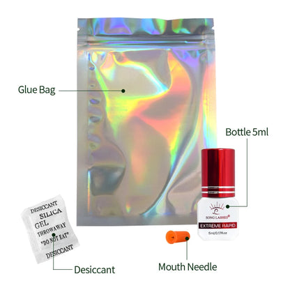 SongLash 25ml Eyelash Tweezers Cleanser Lash Glue Extension Supplies Sponge Eyelash Extension Cleaner Makeup Tools