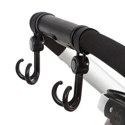 Hooks for Stroller Car Shopping Cart Hooks Baby Stroller Accessories Rotate 360 Degree Hook Pram Organizer Bag Hanger