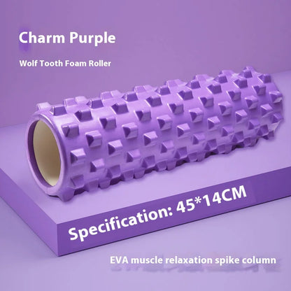 45cm Fitness Foam Roller Yoga Column Muscle Relaxation Massage Roller Pilates Exercicios Equipment Back Roller Massage Stick