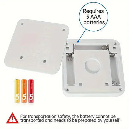 LED Night Light Smart Motion Sensor Battery USB Charging Operated Bedside Lamp Living Room Hallway Pathway Toilet Home Lighting