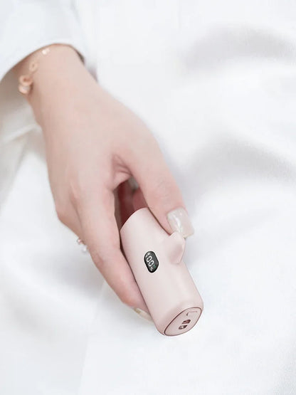 New Mini Capsule Power Bank Pocket Fast Charging Digital Display Power Bank Holder Portable Power Bank for iPhone,Xiaomi,Huawei