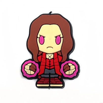 28styles Movies Super Hero Shoe Charms for Clogs Sandals Decorations shoes Accessories PVC Charms Cartoon Kids Gifts