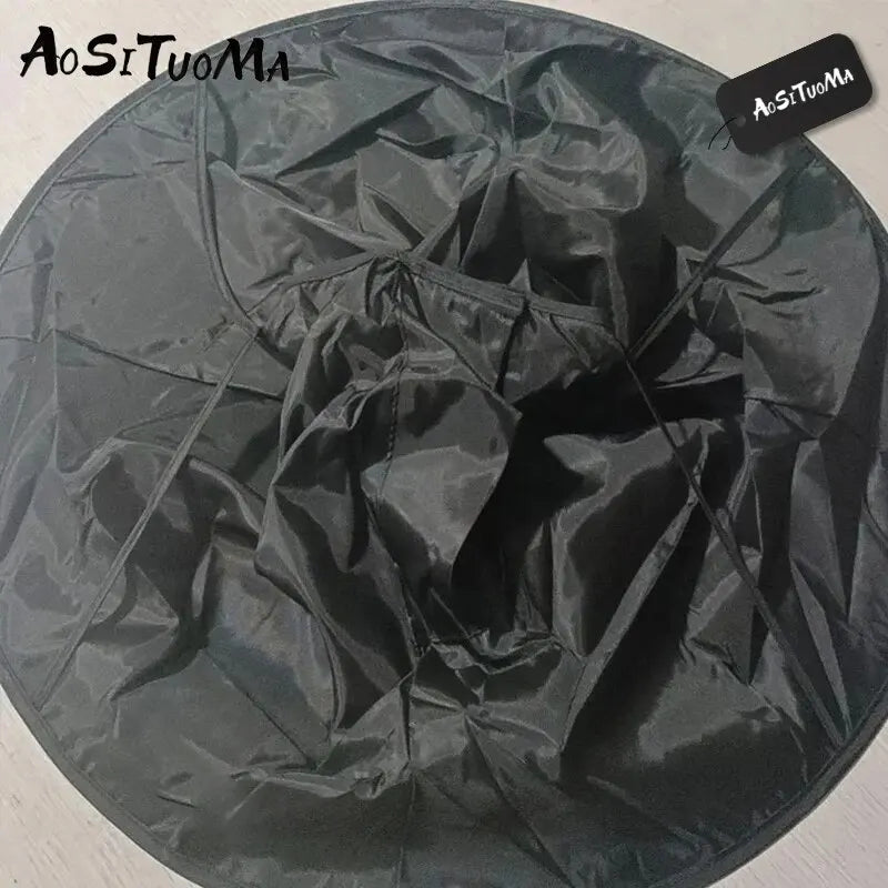 Hair Cut Umbrella Capes Haircut Cloak Cloth Hair Dye Three-Dimensional Breathable Household Haircut Cloak Foldable Haircut Tool