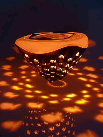 Colorful Underwater Lights Fish Pattern Fountain Projector Light 4 Colors Battery Operated Pool Accessories