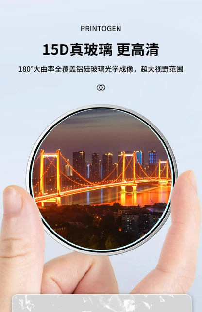 Small round mirror rearview mirror car reversing artifact blind spot auxiliary mirror reflector 360 degree suction cup