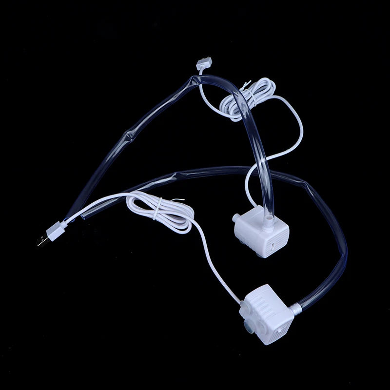 Water Pump LED Light Pet Cat Water Fountain Motor Replacement For Cat Flowers Drinking Bowl Dispenser Home Pet Dog Accessories