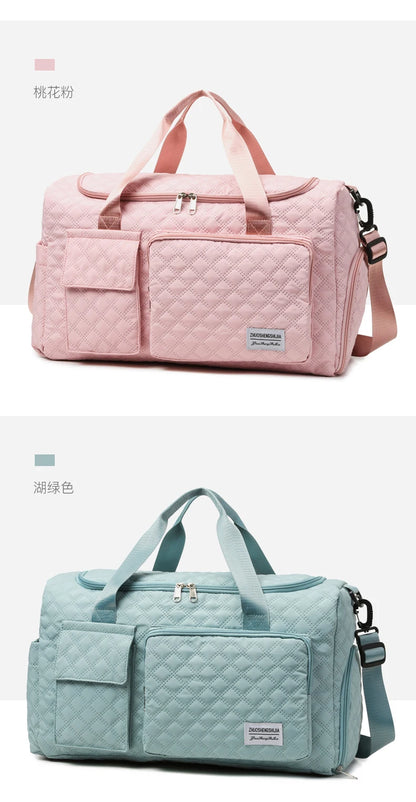 Fashion Travel Bag Handbags Large Capacity Carry On Luggage Bags Men Women Shoulder Outdoor Tote Waterproof Sport Gym Bag