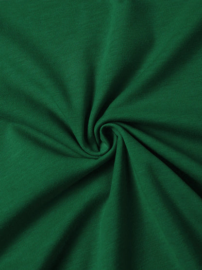  Flowers  print t-shirt, short sleeve crew neck casual top for summer & spring, women's clothing