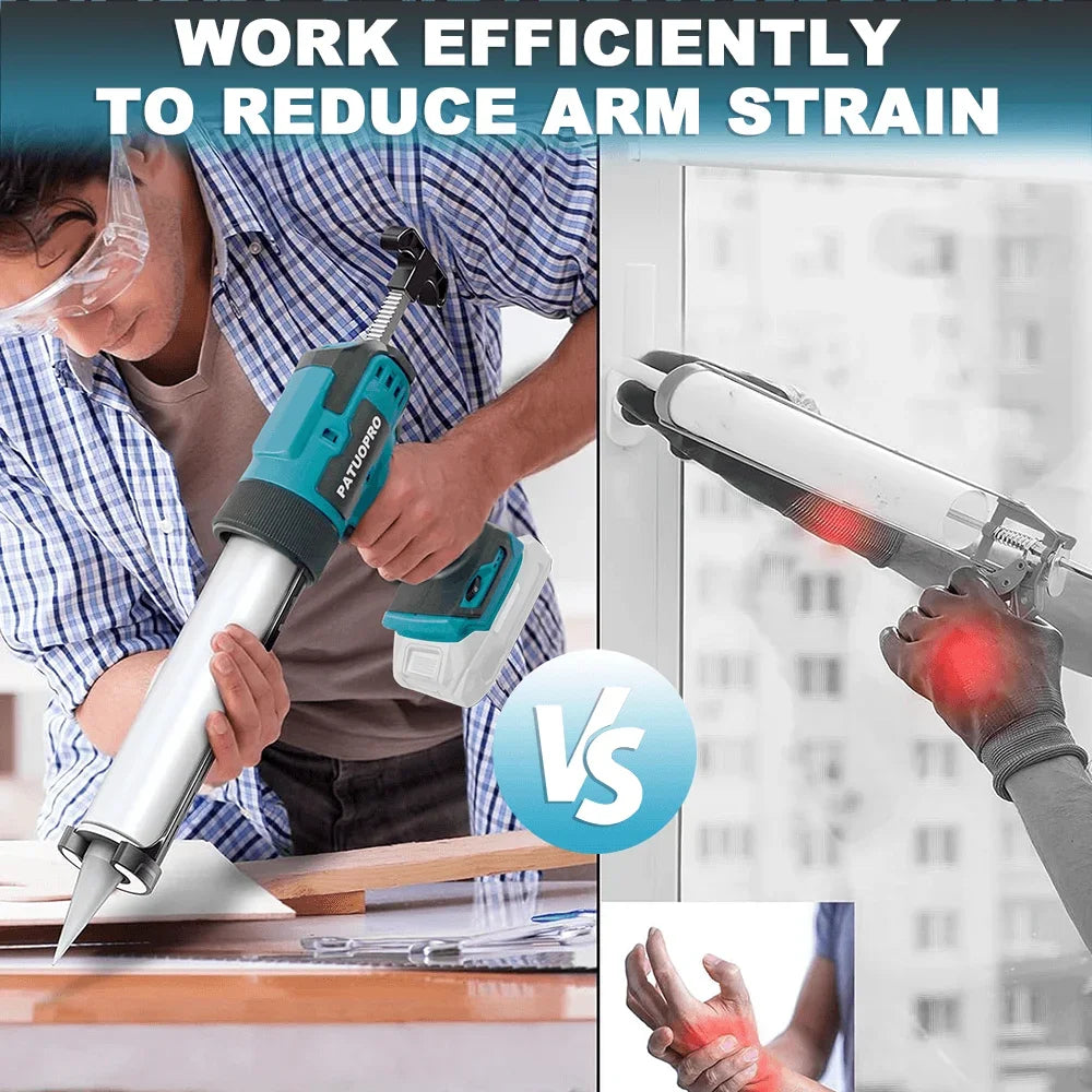 Cordless Electric Glue Gun Multifunctional Electric Caulking Gun Portable Glue Filling Sealing Power Tool For Makita 18V Battery