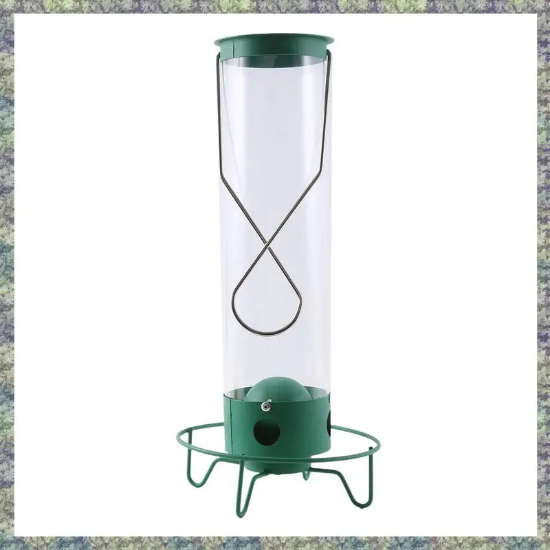 WON Droll Yankees Squirrel-Proof Wild Bird Feeder Outdoor Patio Wrought Iron Hanging Bird Feeder