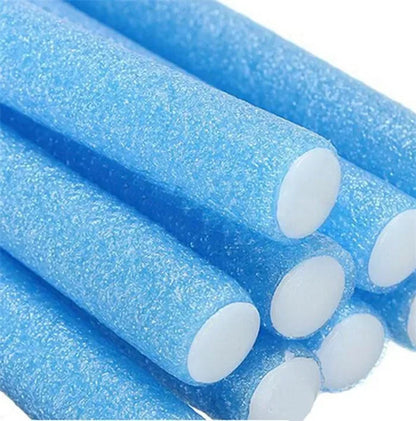 헤어10pcs Flexible Hair Curling Rod Hair Curler Makers Soft Foam Bendy Twist Curls Flexi Rollers Styling Tools Hair Roller No Heat