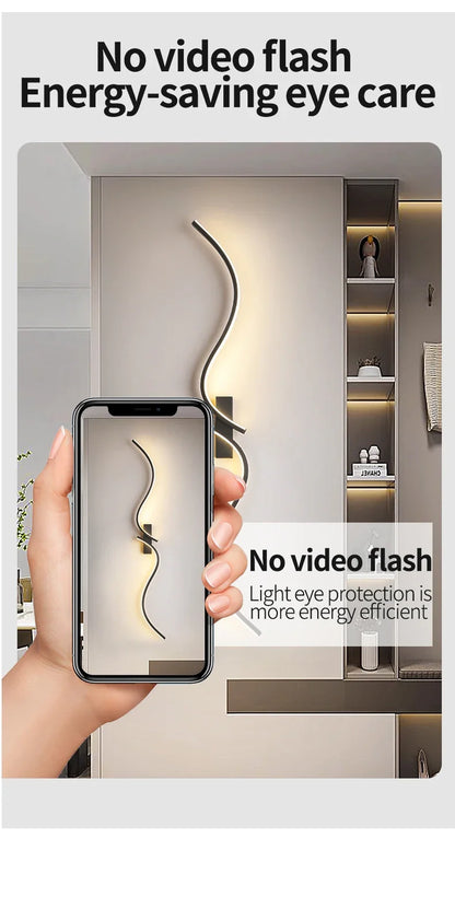 Modern Wall Lamp Letter LED Decorative Lights Nordic Living Room Wall light Corridor Hang Lamp Home Decoration Lighting Fixtures