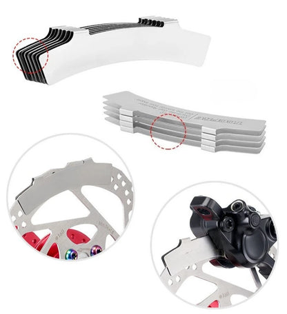 Bicycle Disc Brake Pads Adjusting Tool Stainless Steel Mounting Bike Hydraulic Disc Brake MTB Hydraulic/Line Disc Brake Caliper