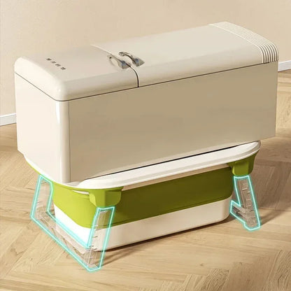 Tall Baby Bath Tub Baby Bath Tub Large Folding Sitting and Lying Down Baby Household Newborn Products Bath Tub