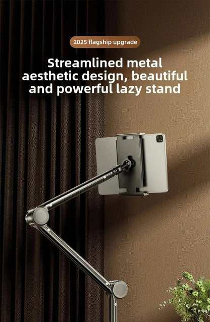 Tablet Holder for Bed Desk IPad Stand with Flexible Metal Arm Rods Tablet Stand For 4-13 inch Android Tablet Xiaomi Poco Bracket
