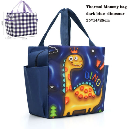 Food Storage bag Student lunchbag cool food bag for Children Food Container for Kids Schiool Thermal Lunch food Bag Mommy bag