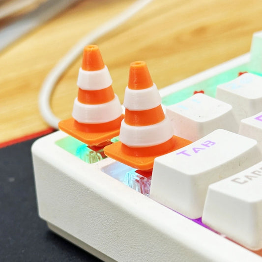 Handmade Resin Animal Keycap Creative Barricade Design for Mechanical Keyboard Custom Artisan Personality Key Caps Accessories