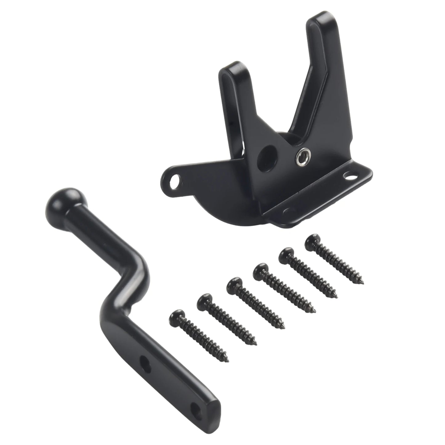 Auto Gate Latch Fence Lock Door Buckle Latch Buckles With Rope Lockable Gate Spring Auto Pad Lock Garden