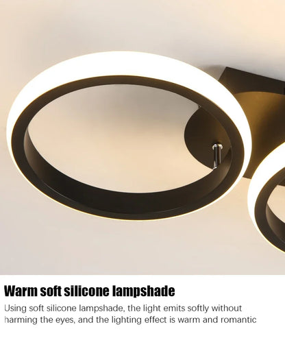 LED Ceiling Light 3 colors Modern Round Square-shaped For Hallway Bedroom Checkroom Living Room Restaurant Staircase Lighting