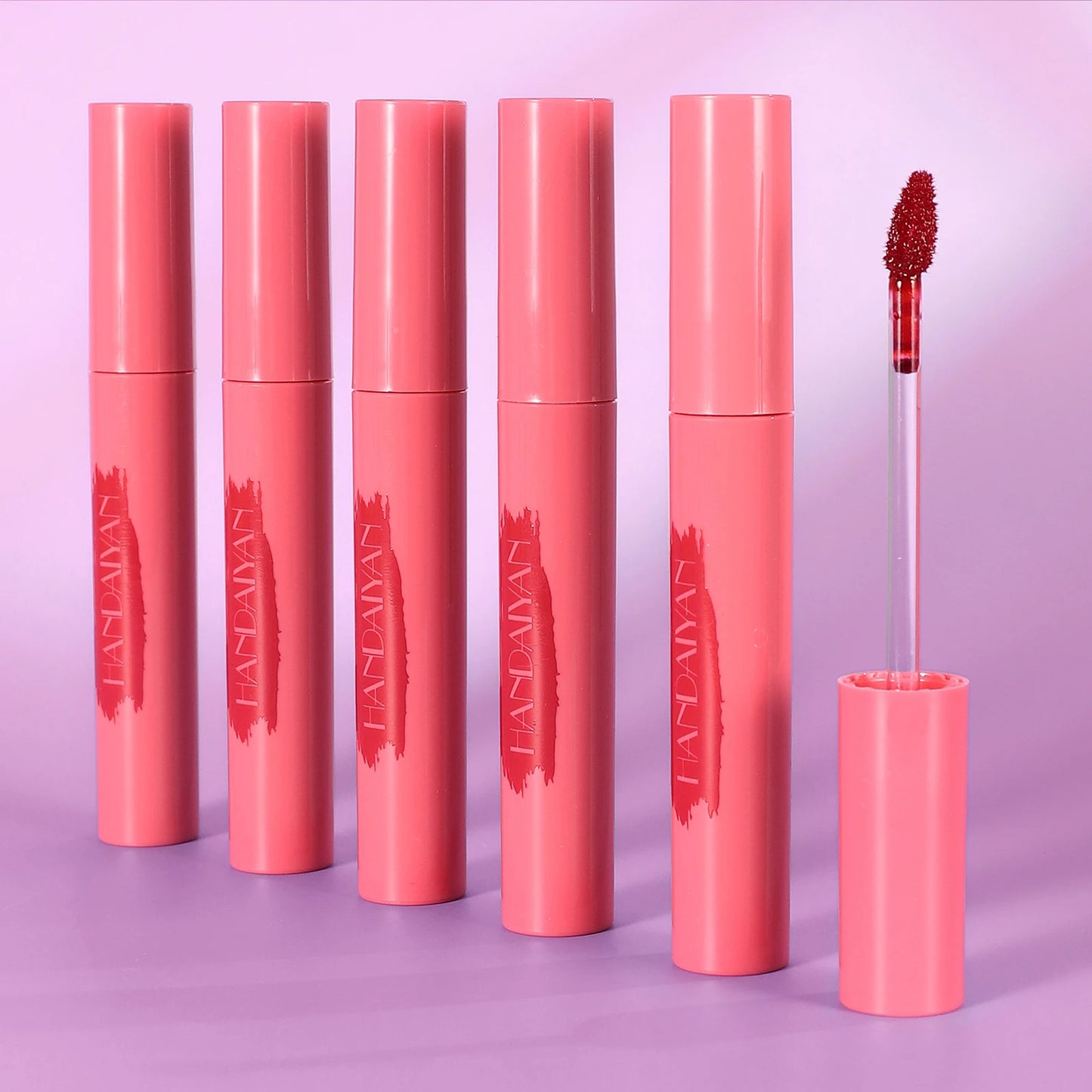 Handaiyan Lip Gloss Longlasting Lip Liner Brown Lipstick Liquid Matte Waterproof Lipgloss Lip Stain Tint Glaze Makeup