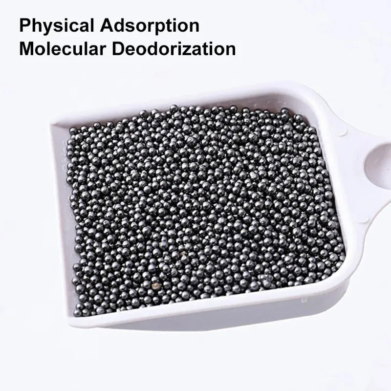 Cat Litter Deodorant Beads for Kitten Toilet Artifact Pet Odor Activated Carbon Absorbs Kitty Sand Stink Cleaning Supplies