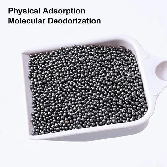 Cat Litter Deodorant Beads for Kitten Toilet Artifact Pet Odor Activated Carbon Absorbs Kitty Sand Stink Cleaning Supplies