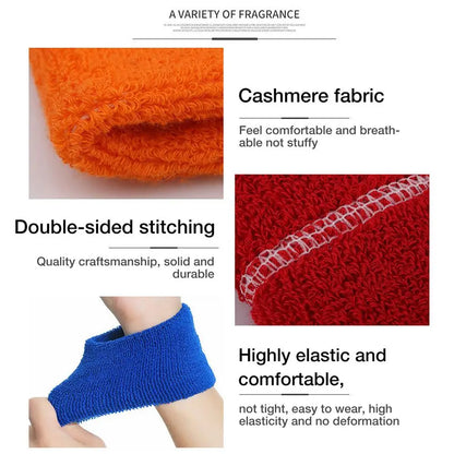 Sports Wristbands For Kids Children Wrist Sweat Bands Children Wrist Bands Sweat-proof For Basketball Baseball Football Soccer