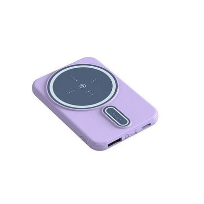 5000mAh Power Bank Magsafe Magnetic Wireless Fast Charging Thin Portable Mobile Phone Accessories