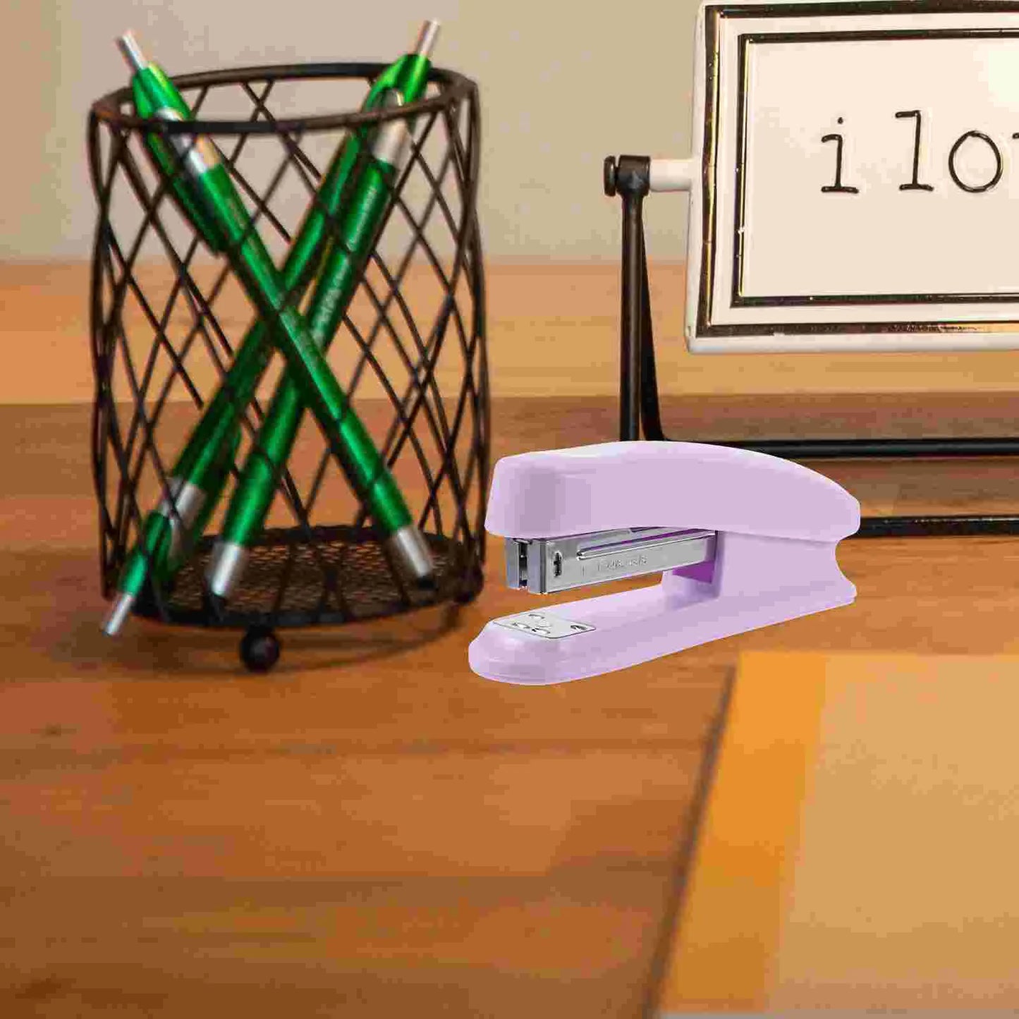 Office Supplies Desk Essentials Hand Held Portable Pink Classroom Supplies Heavy Duty Office