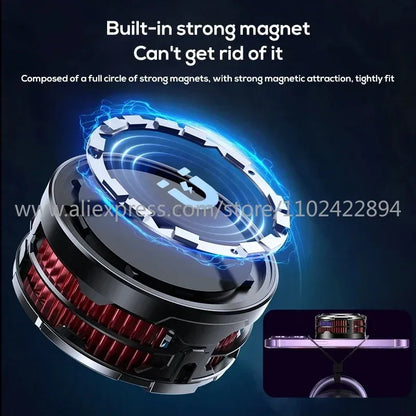 MEMO CX08, 2 in 1 Thermoelectric Phone Cooler and Wireless Charger, Semiconductor-Based, for iPhone & Android Phones