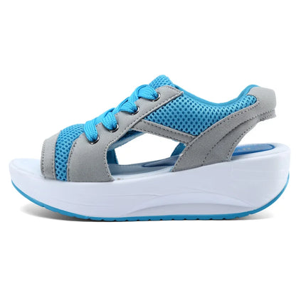 Women Sandals 2023 New Lady Platform Chunky Sandals Comfortable Women's Sandals Open Toe Casual Summer Sports Shoes