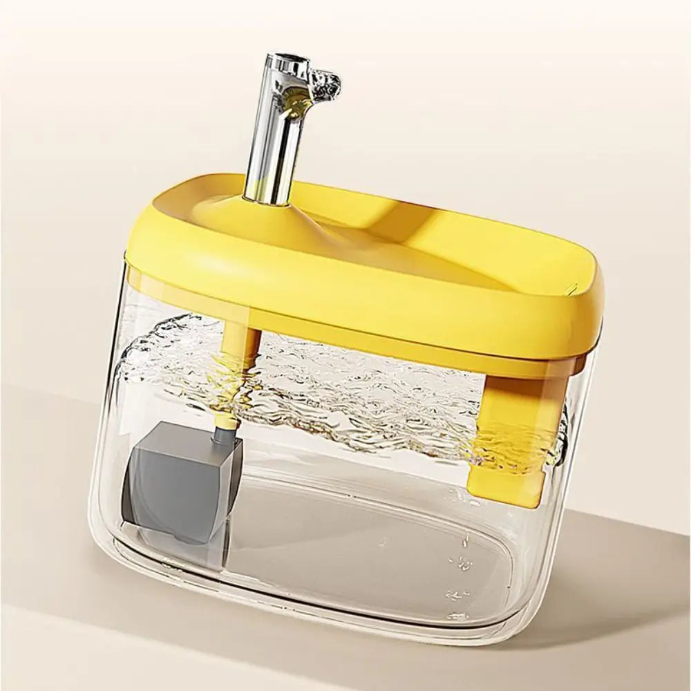 1.5L Cat Drinking Fountain Large Capacity Removable Pet Water Feeder Anti-Dry Burning Quiet Operation Automatic Water Dispenser