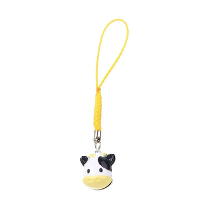 for Phone Cartoon Bell Pendant DIY Keychain Bear Bunny Phone Dolls Phone Lanyard Phone Bell Straps Mobile Phone Straps