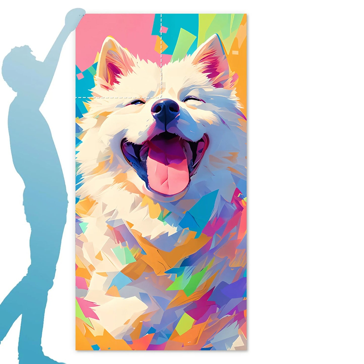 Fashion 2-in-1 Foldable Beach Towel with Integrated Bag Printed Bath Towel for Storage Portable Beach Accessory