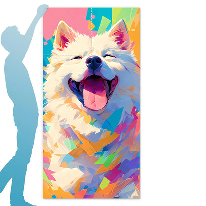 Fashion 2-in-1 Foldable Beach Towel with Integrated Bag Printed Bath Towel for Storage Portable Beach Accessory