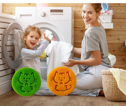 Cute Pet Hair Remover Laundry Washing Machine Catcher Reusable Pet Fur Lint Dog Hair Catchers Laundry Ball Bathroom Accessories