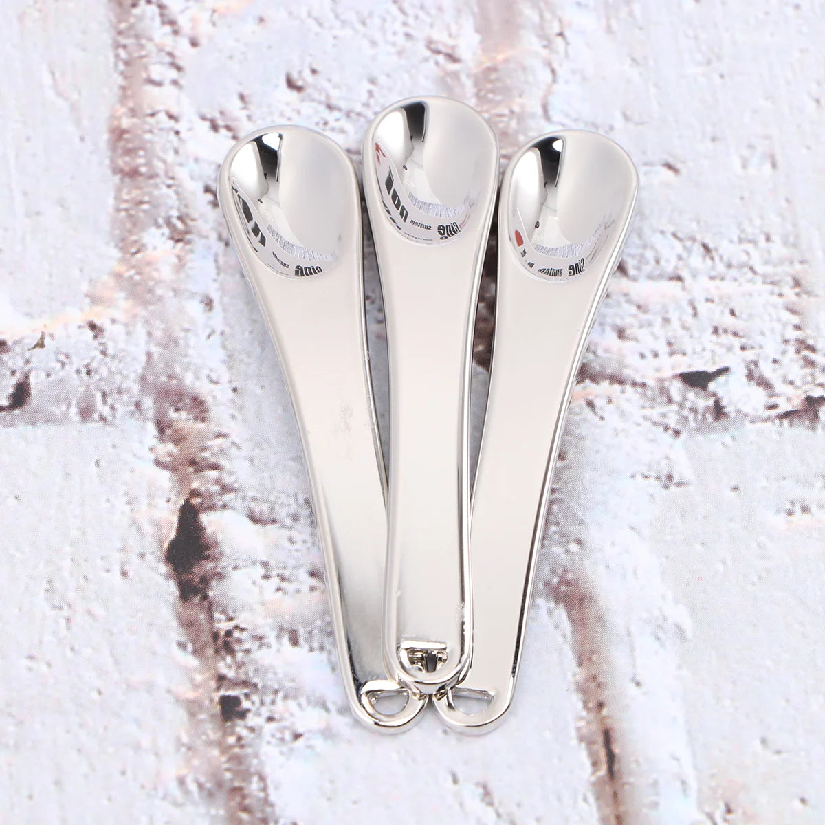 5Pcs Mini Makeup Spoon Beauty Scoop Face Mask Spatula Skincare Tool Metal Applicator For Cream Facial Testing Mixing