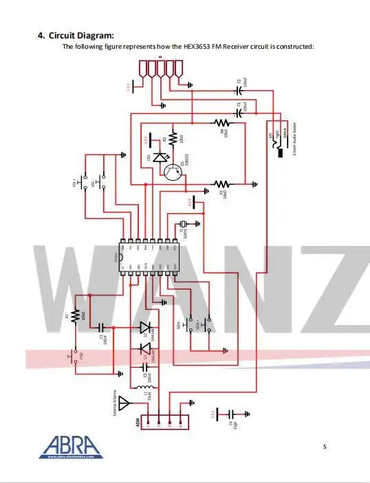 DIY Electronic Kits Wireless Stereo FM Radio Receiver Module PCB 76MHz-108MHz DC 1.8V-3.6V