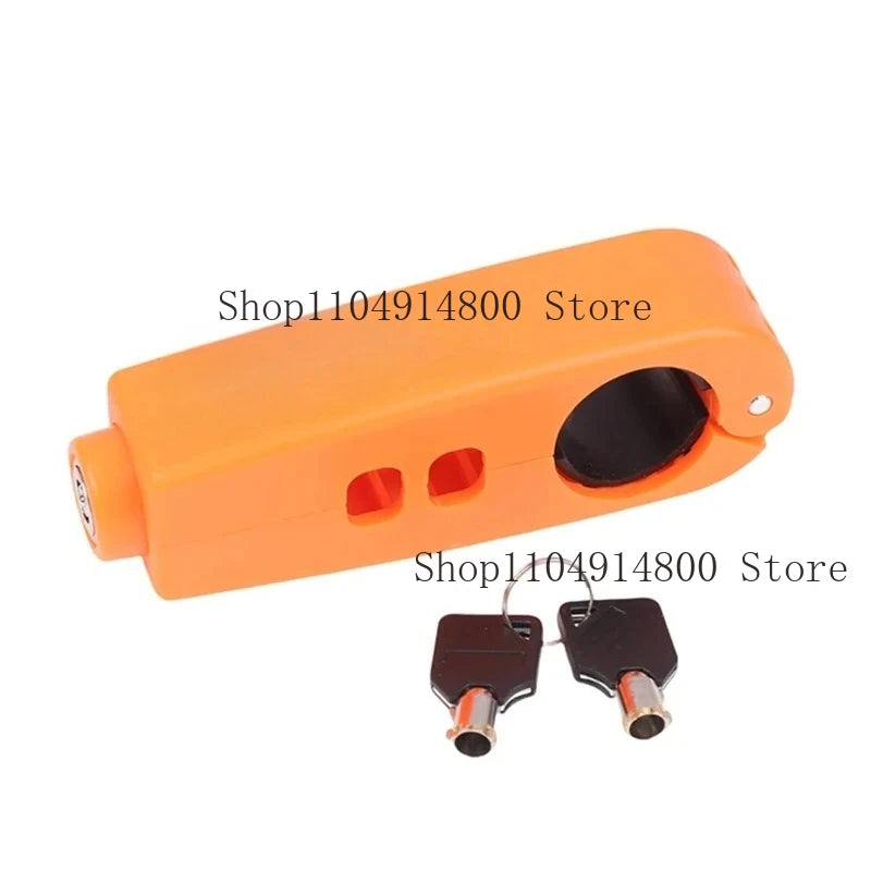 Bike Anti-Theft Lock Electric Bicycle Brake Handlebar Grip Lock Portable Prevent Theft Bike Motorcycle Locks Cycling Accessories