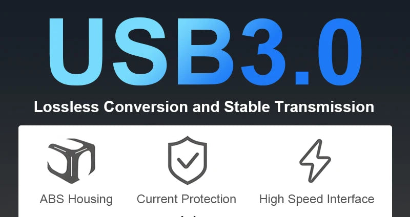 USB 3.0 Power Adapter 7 Port Multi USB Splitter Hub USB Hub 2.0 USB Multiple Expander Switch 30CM Cable Hub Docking Stations