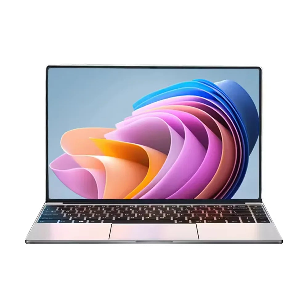 Portable 14.1'' Slim Laptop Gamer  Intel N4000 180°  Windows 11 12GB RAM 512GB 1TB SSD 1920*1080 Office Study Computer PC