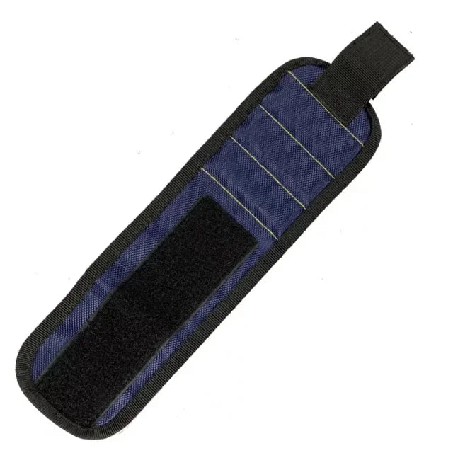 Magnetic Wristband Three Rows of Six Magnets for Holding Screws,Drilling Bits,Nails,Wrist Tool Holder Belts with Strong Magnets