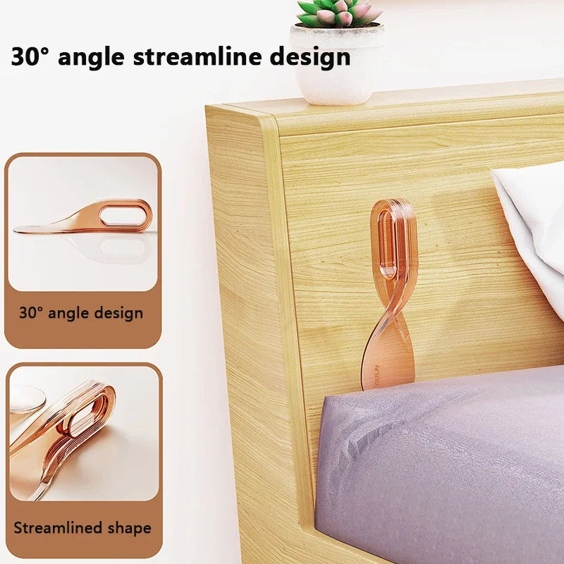 New Style Sheet Organizer Raised Bed Fixed Seam Plug Household Labor-saving Bed-making Bed Sheet Holder Bed Accessories