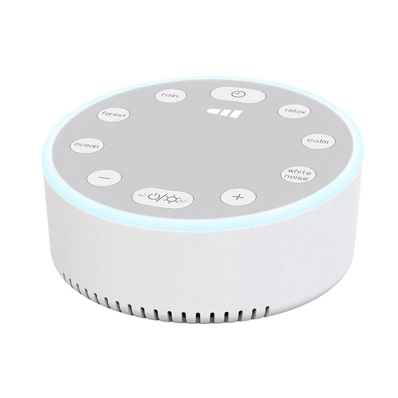 New White Noise Machine with Breathing Lamp Timed Shutdown Sleep Sound Machine For Sleeping Relaxation For Baby Adult Office