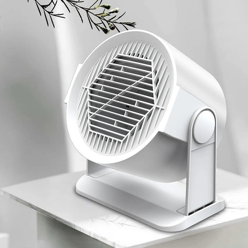 A EU new air heater Cold and warm heater Small electric heater for the home desktop office desktop portable heating fan