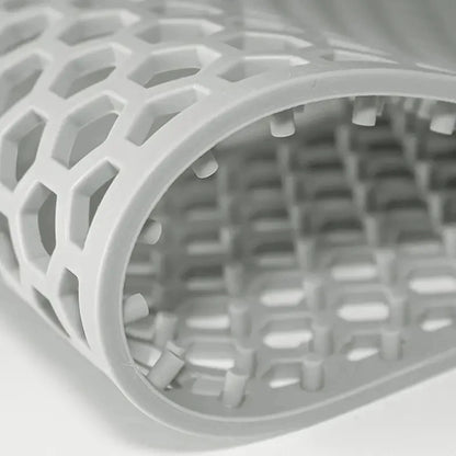 Silicone Sink Mat Sink Protectors for Kitchen Sink, Sink Mat Grid Non-Slip Folding Sink for Bottom of Farmhouse Porcelain Sink