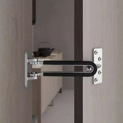 Durable Zinc Alloy Sliding Door Catch Solid Bolt Mute Door Buckle Anti-rust Security Door Hasp Bedroom